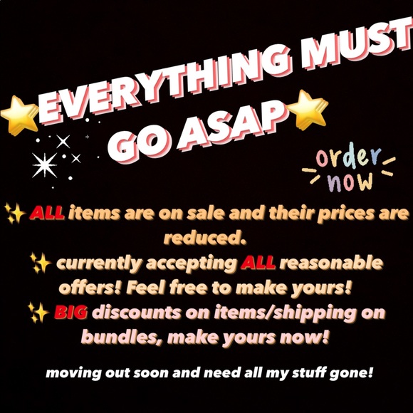 ⚡️⚡️BIG SALE IN MY CLOSET!⚡️⚡️ - Picture 1 of 1